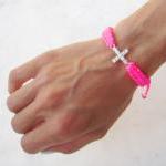 Friendship bracelet cross b..