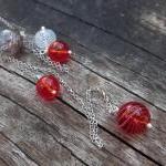 Cascading bubbles necklace ..